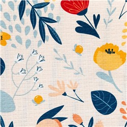 Простыня для бани «Цветочное поле» 150×180±5 см, 100% хлопок, вафельное полотно, 160 г/м²