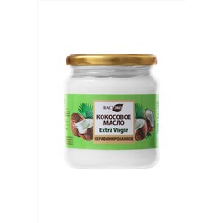 Масло кокосовое нерафинированное Extra virgin, банка 450мл ЭКОПРОДУКТЫ, 1184337