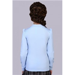 Блузка для девочки Алена арт. 13143 (Светло-голубой)