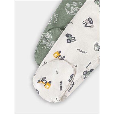 КОМБИНЕЗОН НАТЕЛЬНЫЙ ДЕТСКИЙ (2ШТ.) 14005-2