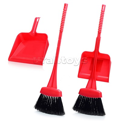 Набор детский "Мини" (веник мягкий,совок)