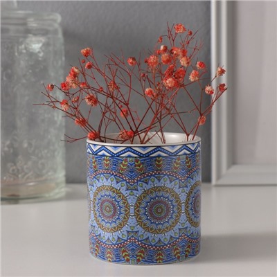 Вазон керамика «Марокко» 200 мл 7.3×7.3×7.3 см