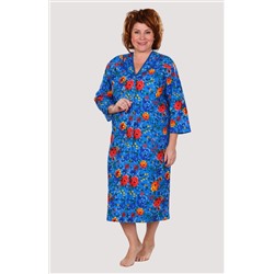 Ефросинья - халат синий