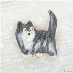 Брошь Кот / 3528 /уп 24/