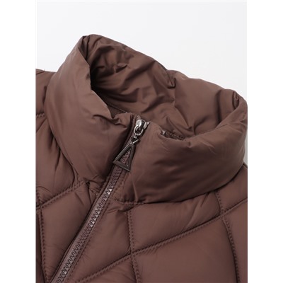 Жилет женский демисезонный на молнии Collorista, кофейный, размер 42