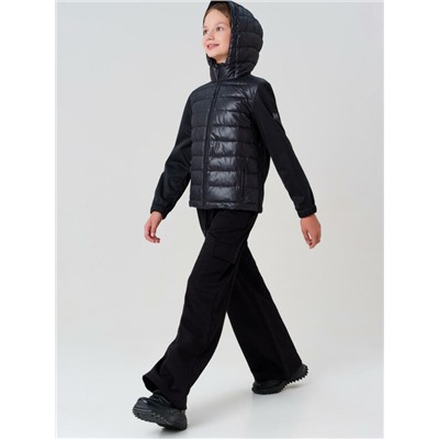 Куртка текстильная с полиуретановым покрытием для девочек