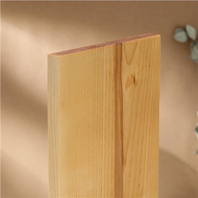 Доска разделочная деревянная Adelica, 40×20×2 см, покрыта маслом, цельная берёза