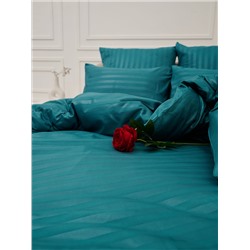 Пододеяльник Микрофибра Страйп - Морская волна