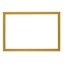 Рама для картин (зеркал) 60×90×4 см, дерево «Версаль», золотая