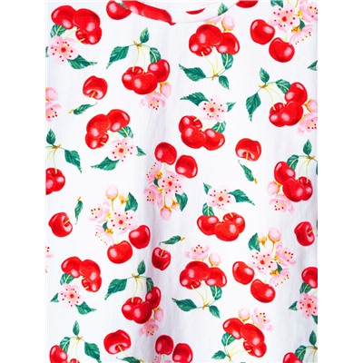 Комплект трикотажный для девочек: брюки (легинсы укороченные), фуфайка (футболка)