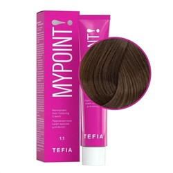 TEFIA Mypoint 7.0 Перманентная крем-краска для волос / Блондин натуральный, 60 мл 19843
