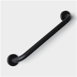 Поручень для ванны антискользящий Stölz, 43.5×7×5.5 см, нержавеющая сталь, чёрный