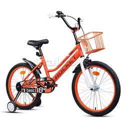 Велосипед 18" Rocket Basic, цвет коралловый
