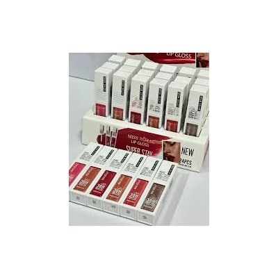 Набор перламутровых блесков для губ Miss Royal Lip Gloss Liquid, 6 шт