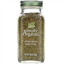 Simply Organic, Универсальная приправа, 2,08 унций (59 г)