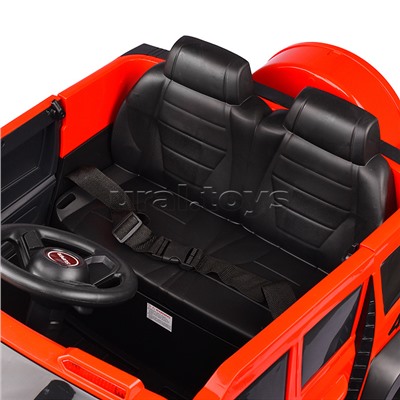 Электромобиль "Бархан" 12V7A с полным приводом, красный