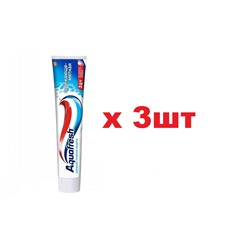 Aquafresh Зубная паста 125мл Освежающе мятная без футляра 3шт
