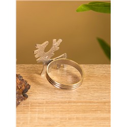 Кольцо для салфеток «Оленёнок», 5×4×5 см, алюминий