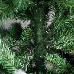 Искусственная ёлка с шишками «Кармен», 220 см, d нижнего яруса 130 см, ПВХ ветки отгибаются