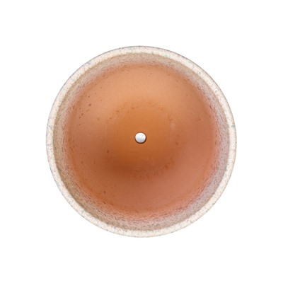 Горшок для цветов «Пряности», 2.9 л, d=19 см, h=16 см, керамический, с поддоном, белый