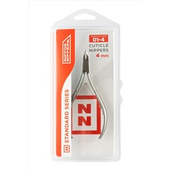 Nippon Nippers Кусачки маникюрные для кутикулы / Standard NN_NS-01-4, двойная пружина, ручная заточка, 4 мм KRISTALLER, 1110581