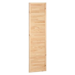 Жалюзийная дверь для бани и сауны, 180.5×49.4 см, хвоя, «Добропаровъ»