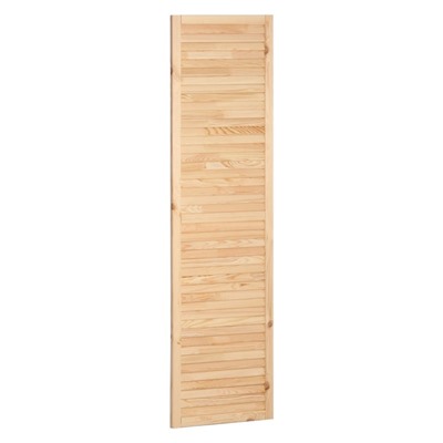 Жалюзийная дверь для бани и сауны, 180.5×49.4 см, хвоя, «Добропаровъ»