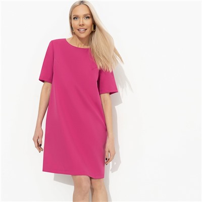 Платье свободной посадки, Виртуальные будни (fuchsia)