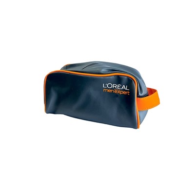 Косметичка Loreal Men дорожная серая 22*10*9см