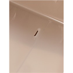 УЦЕНКА Комод 4-х секционный 55.5×44.5×87.5 см «Плетенка», цвет слоновая кость