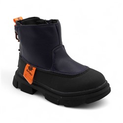 Ботинки демисезонные 5921-5В черно синие