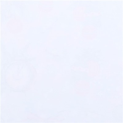 Бумага упаковочная новогодняя глянцевая «Акварельные шарики », 70×100 см