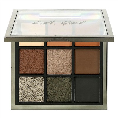 L.A. Girl, Keep It Playful Eye Palette, Downplay, 0.49 oz (14 g)