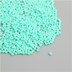 Бисер стекло 12/0 «Зелёная вода», ровный №668, 450 г