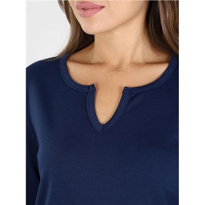 Лонгслив "Синти" (Синий)