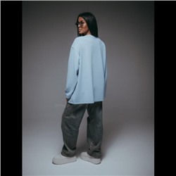 Свитшот женский Дабл (Небесный)