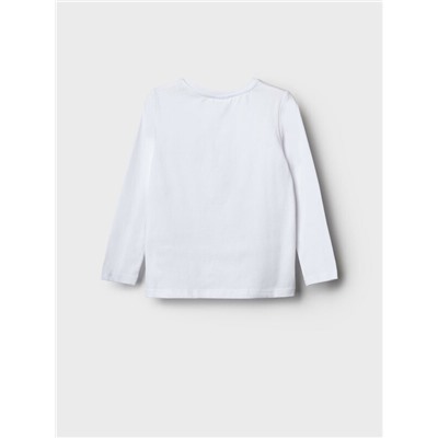 Фуфайка трикотажная для девочек (футболка с длинными рукавами)