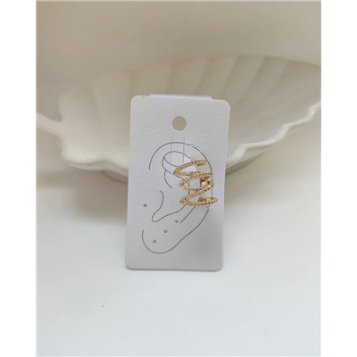 Серьги - кафф