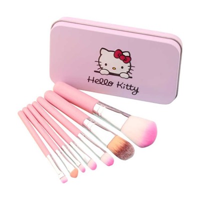 Набор кистей для макияжа Hello Kitty 7 в 1