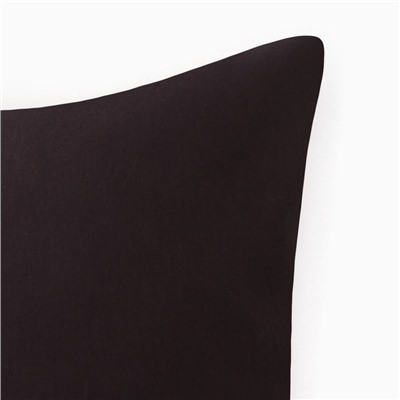 Наволочка «Этель», 70×70 см, серая, бязь, хлопок 100%