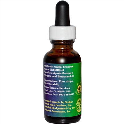 Flower Essence Services, Self-Heal, цветочная эссенция, 30 мл (1 жидк. унция)