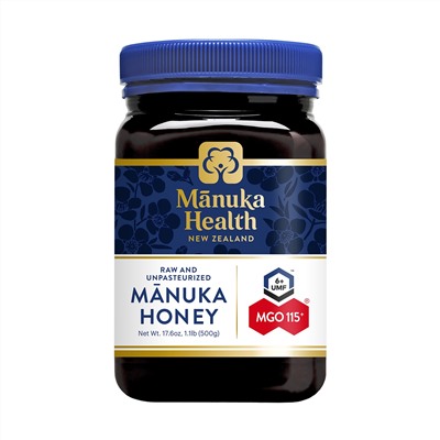 Manuka Health, Manuka Honey, MGO 115+, 1.1 lb (500 g)