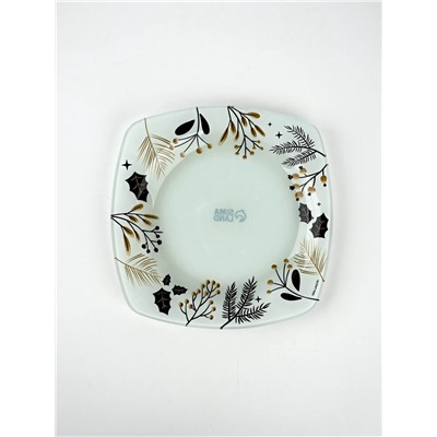 Тарелка плоская новогодняя «Чудесное время», 20×20 см