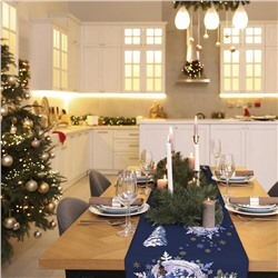 Дорожка столовая "Волшебство Нового года" 45*150 см. хлопок 100%