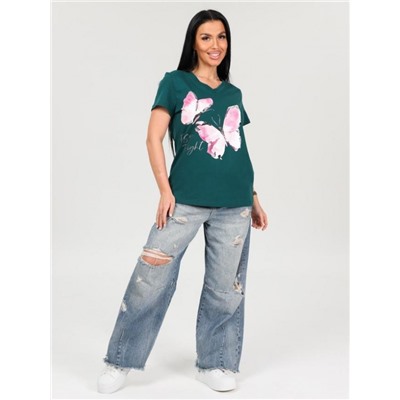 Футболка "Поликсена" (Изумрудный)