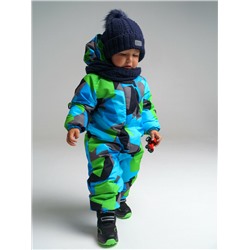 Комплект трикотажный для мальчиков: шапка, снуд