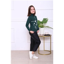 Водолазка "Зимка" (Изумруд)
