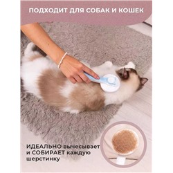 Расческа для кошек и собак Дешеддер, Артикул: 128051