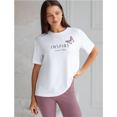 VILATTE Футболка D49.136