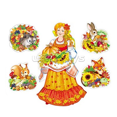 Комплект для оформления интерьера "В гостях у Осени!"